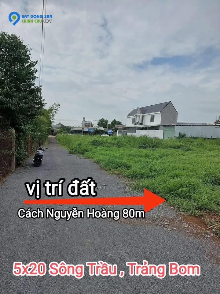 850 tr 100m2 đất có thổ cư, xã Trảng Bom, tỉnh Đồng Nai