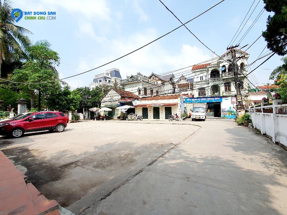 B Nhà trục đường thông, ô tô qua, căn góc, xây đơn Kim Chung Hoài Đức- 32m2