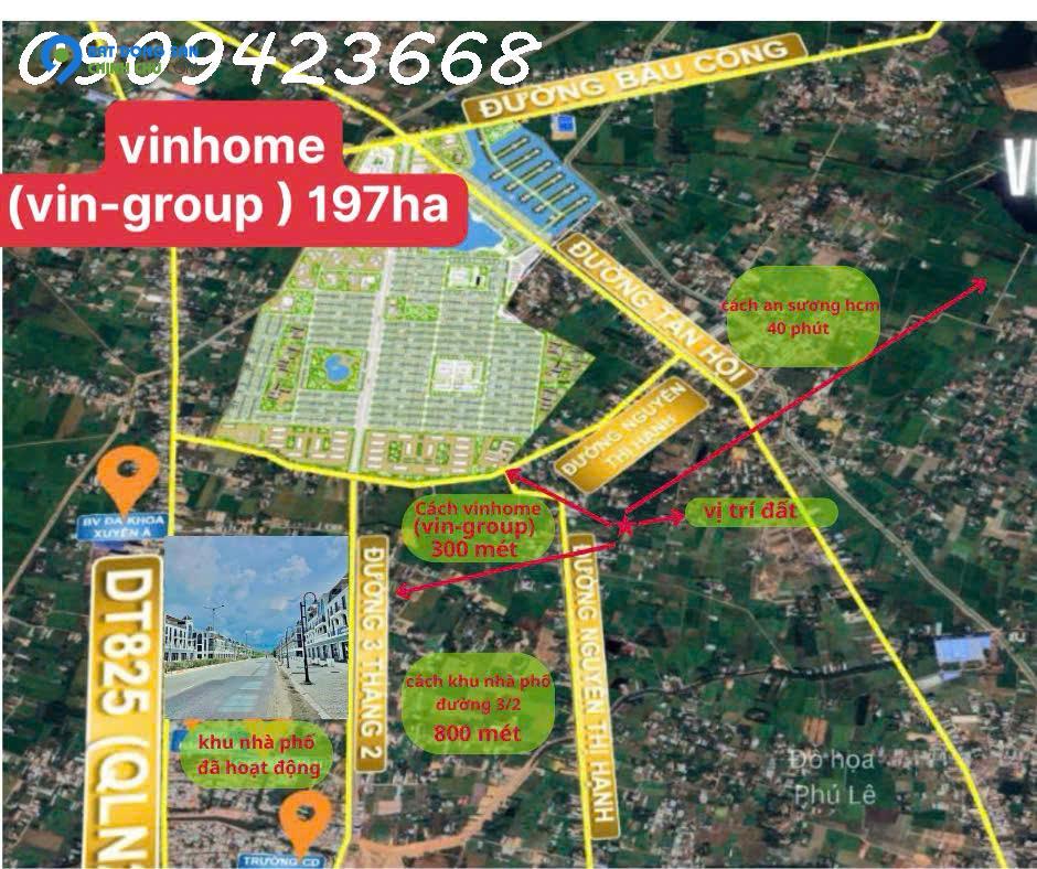 BÁN MIẾNG ĐẤT ĐẸP 355M² FULL THỔ – NGAY ĐỨC LẬP THƯỢNG – GIÁ CHỈ 1 TỶ 950 TRIỆU
