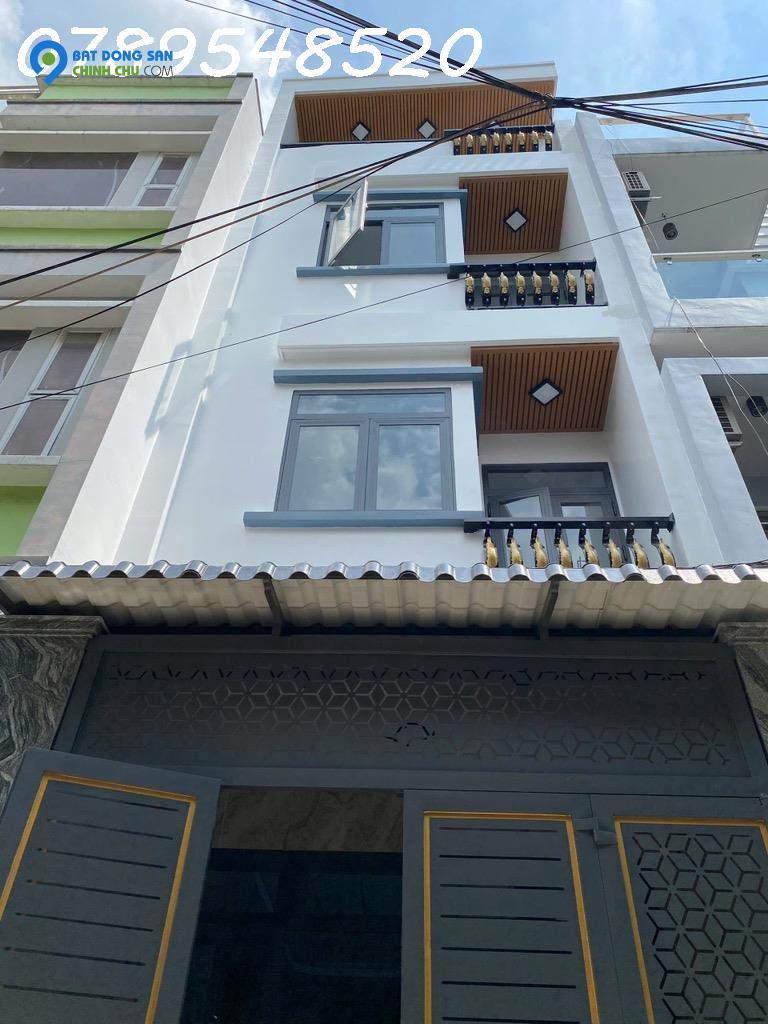 BÁN NHÀ 4 TẦNG MỚI – HẺM XE HƠI THÔNG – GẦN LÊ VĂN QUỚI – GIÁ HƠN 6 TỶ