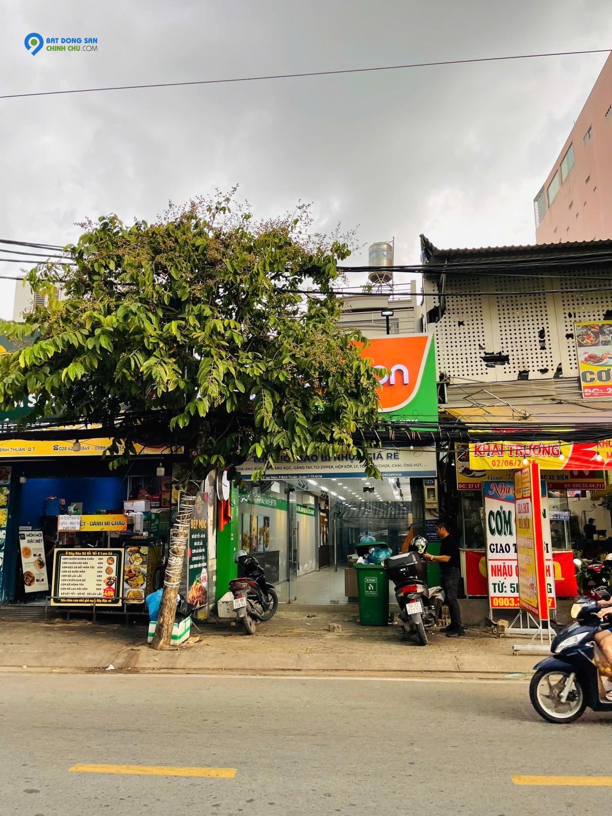 BÁN NHÀ MẶT TIỀN LÝ PHỤC MAN - QUẬN 7 - MẶT TIỀN LỚN - KINH DOANH TỐT