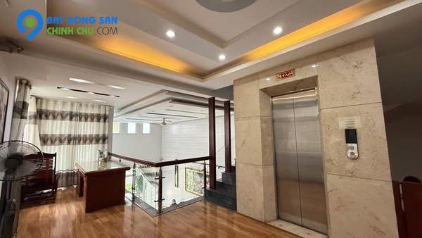 BIỆT THỰ MẶT TIỀN NGUYỄN BỈNH KHIÊM P1 GÒ VẤP HCM - VỊ TRÍ ĐẮC ĐỊA - 158M2- CÓ THANG MÁY - 5TẦNG - 30TỶ
