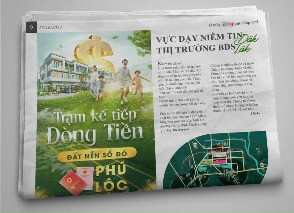 Bán 2 lô liền kề sát chợ Phú Lộc, đường lớn 8m chỉ 1,5tỷ