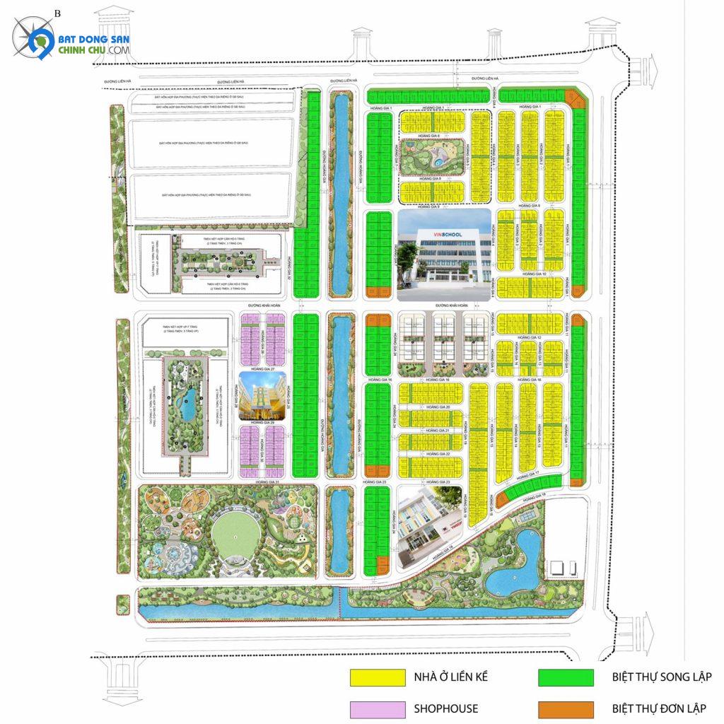 Bán Biệt thự Song Lập mặt Sông Bình Minh 228m -giá 54 tỷ Vinhomes Đan Phượng