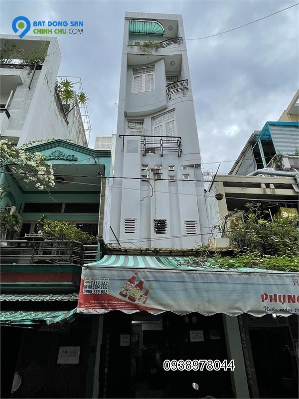 Bán Nhà Mặt Tiền Nguyễn Đình Chiểu, P5,Q3 11,5Tỷ/38m2 (3.8mx11m) 4Tầng
