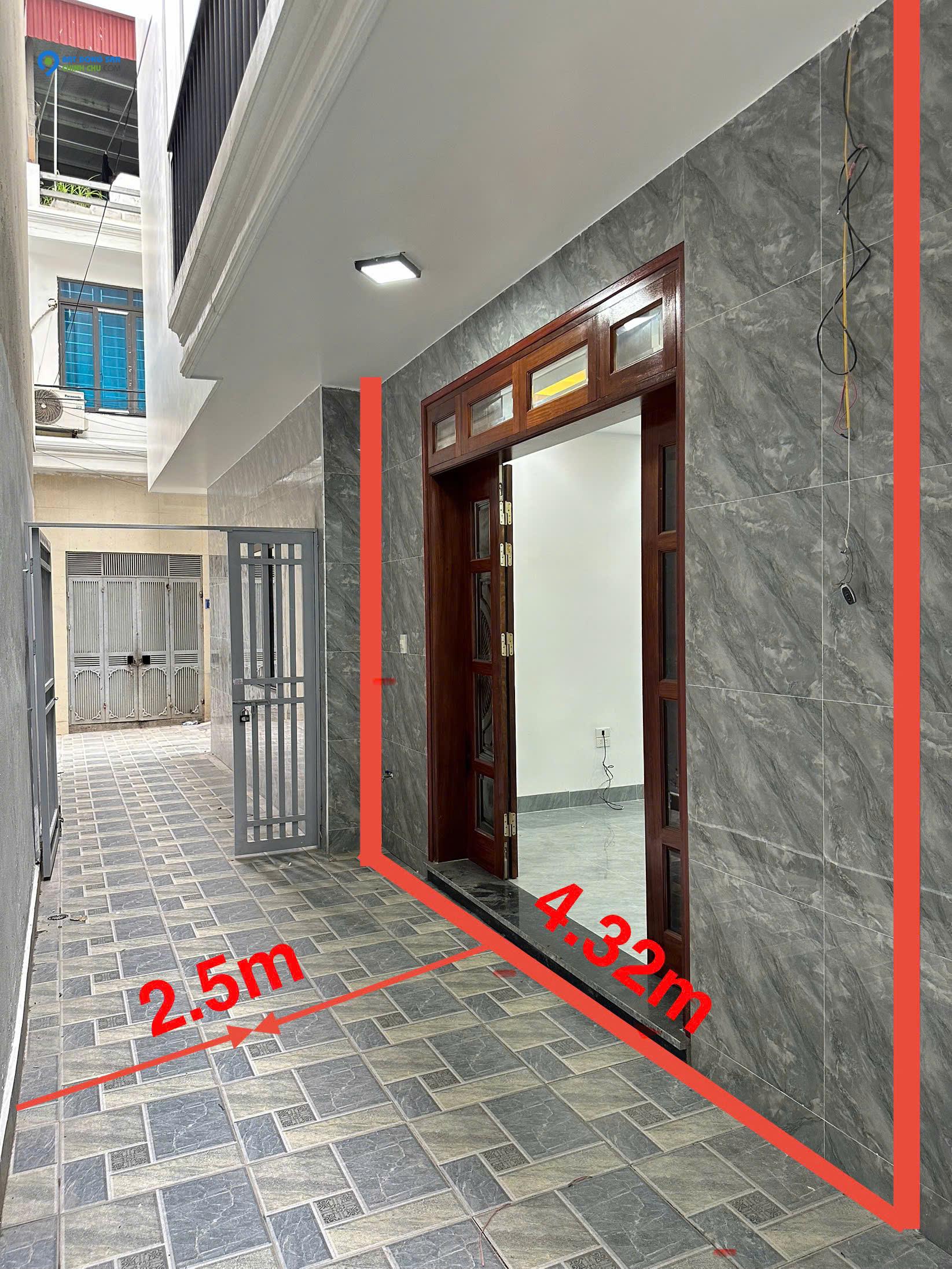 Bán Nhà Thanh Am - Long Biên  DT 40m2 x 5 Tầng x MT 4,3m  Nở Hậu, , ÔTô Đỗ Cổng, Tiện Ích Xung Quanh