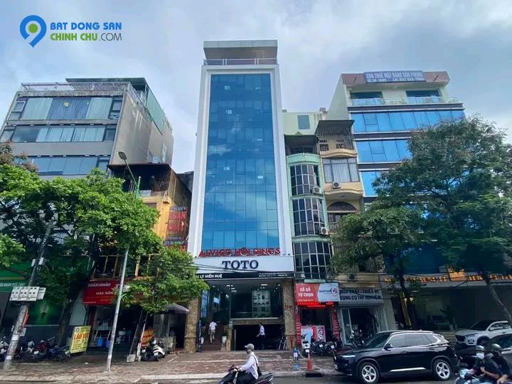 Bán Tòa Nhà Văn Phòng Mặt Phố Trung Kính Quận Cầu Giấy 70m, 8T, MT 5.5, Nhỉnh 20 Tỷ