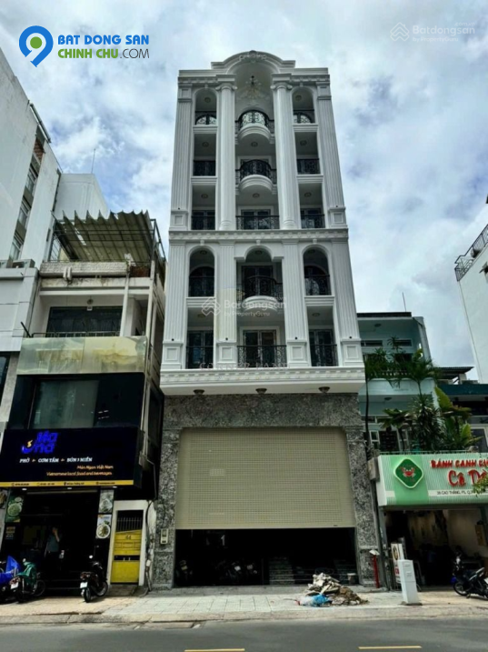 Bán Toà nhà MT đường Huỳnh Văn Bánh, P11 - Phú Nhuận (7.3mx25m) nở hậu, 6 tầng, giá 52 tỷ