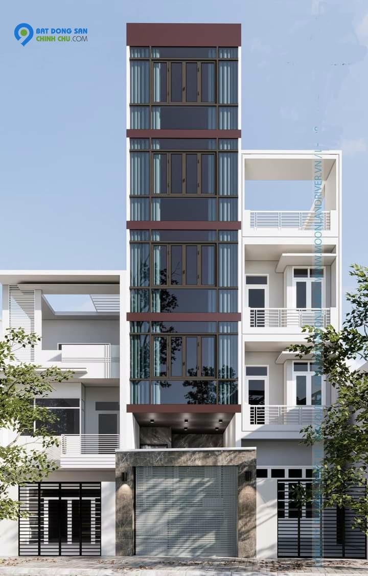 Bán Tòa nhà Văn Phòng 6 tầng  MẶT TIỀN đường, có thang MÁY - Thủ Đức. DT sàn 393m2, Chỉ 15 tỷ