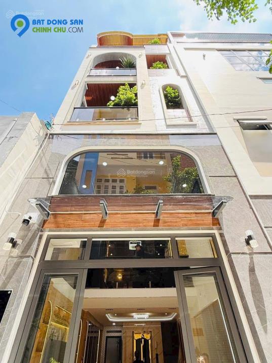 Bán nhà đẹp Hẻm VIP Quang Trung - có Thang máy - Giá bán: 8.65 tỷ Ngang 4m dài 10.68m  XD 5 Tầng