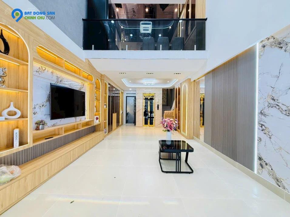 Bán nhà đẹp Hẻm VIP Quang Trung - có Thang máy - Giá bán: 8.65 tỷ Ngang 4m dài 10.68m  XD 5 Tầng