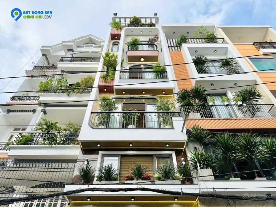 Bán nhà hxh Quang Trung, P. 8, Q. Gò Vấp. Nhà đẹp 5 tâng, có thang máy, full nội thất
