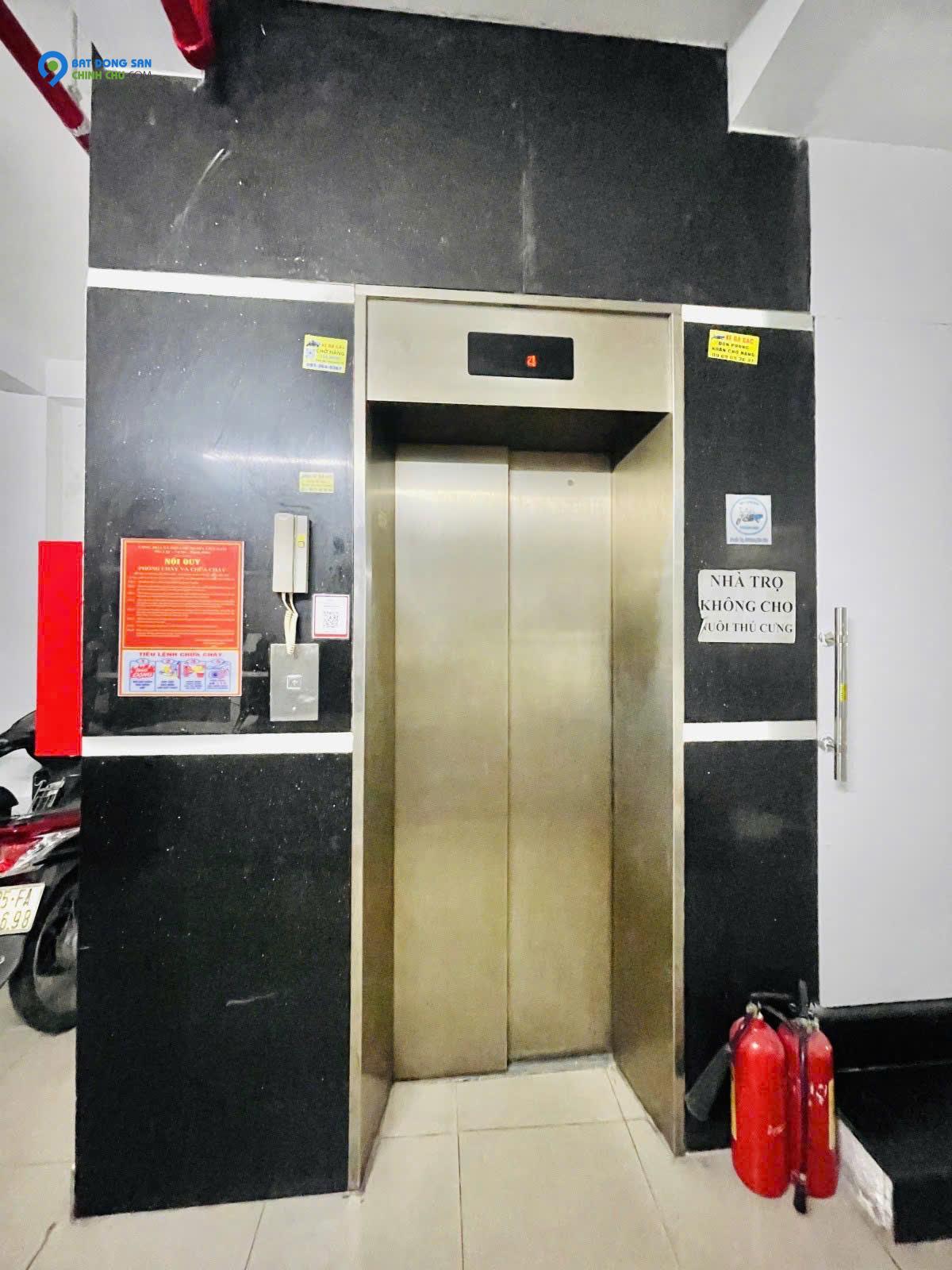 CHDV Tân Phú, Dòng tiền 170tr/thg 5 tầng Hẻm 8m, có PCCC