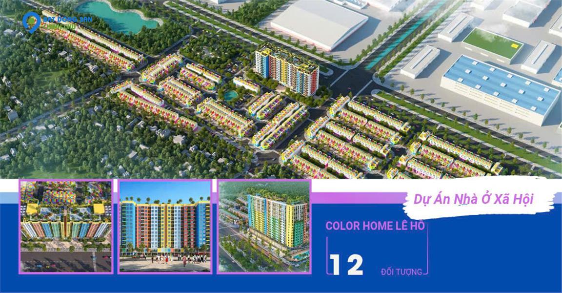 COLOR HOME NOXH THẤP TẦNG LÊ HỒ