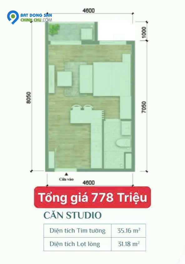 Chỉ 160 triệu sở hữu ngay căn hộ FULL nội thất tại TP. Mới Bình Dương