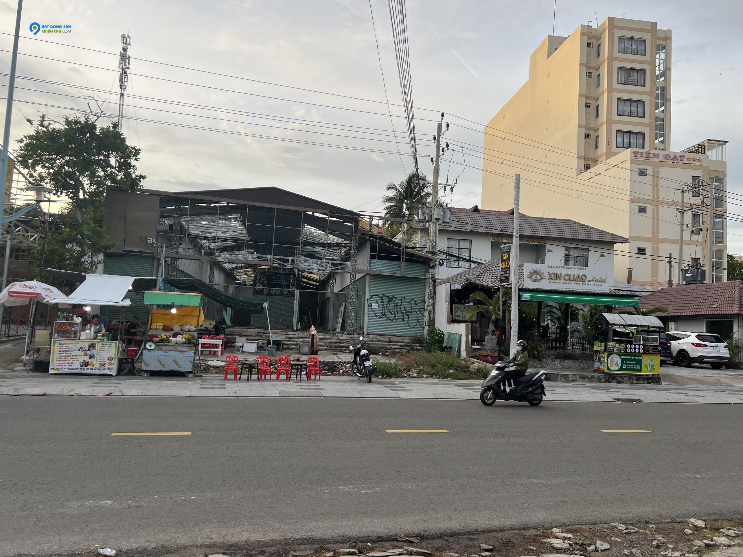 Đất vàng 846m² mặt tiền Nguyễn Đình Chiểu, Mũi Né — trung tâm resort, view biển, gần sân bay