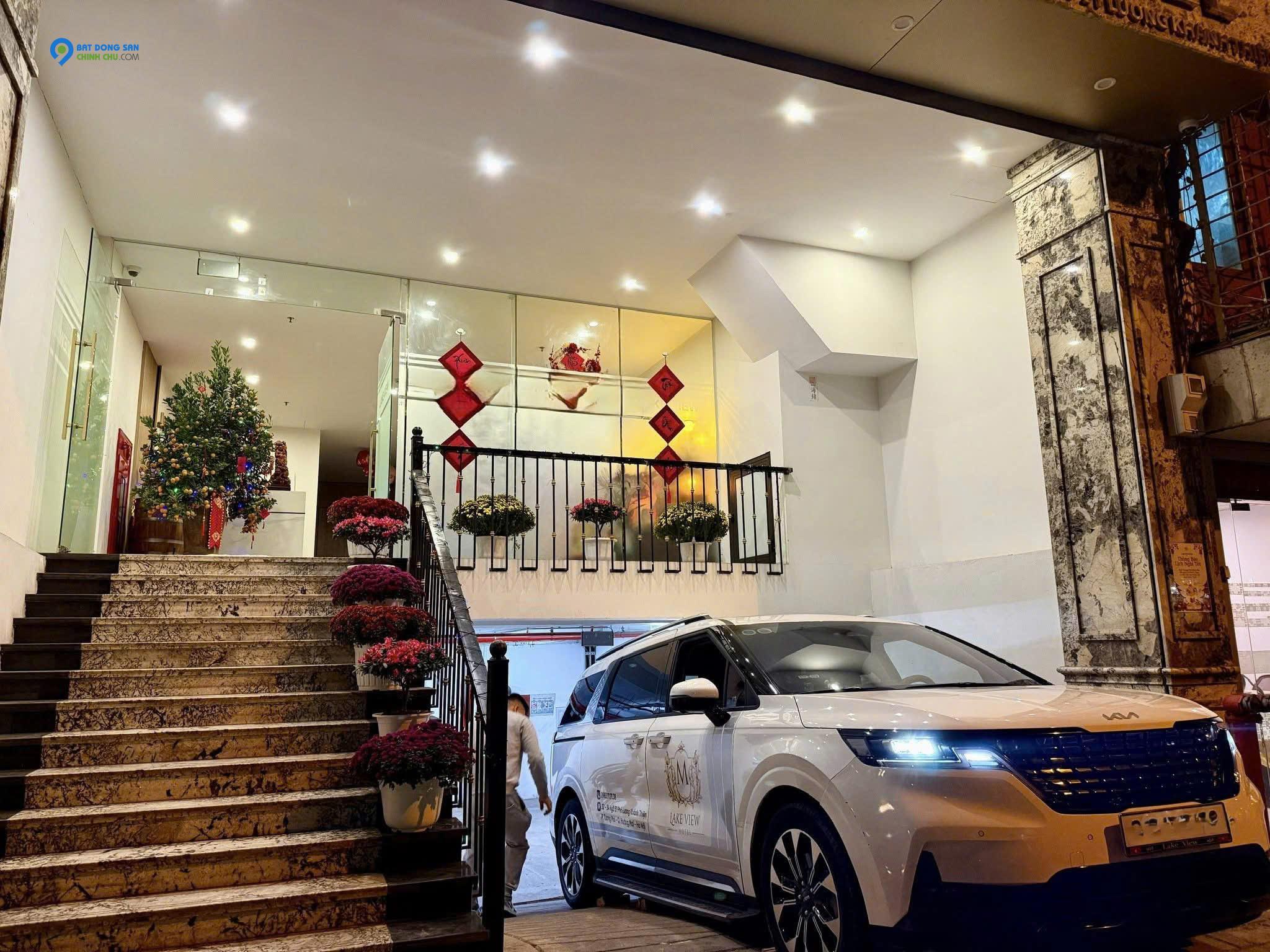 Hiếm bán tòa nhà mặt phố Bà Triệu, Hàng Bài, Hoàn Kiếm DT 75m2, 8 tầng thang máy, có hầm, KD siêu đỉnh cao