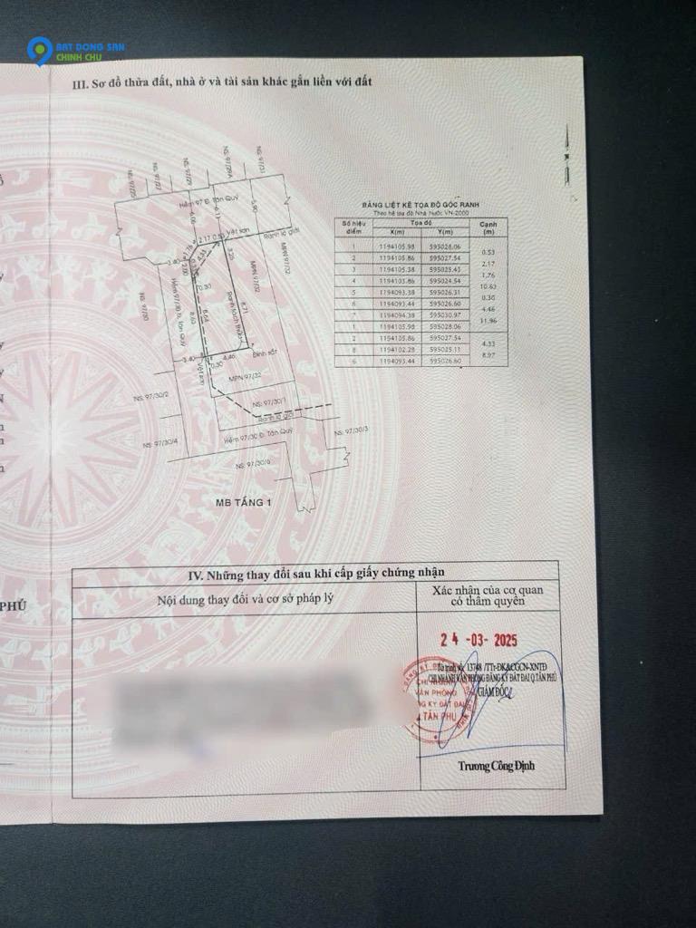 Nhà mới 100% – 5 tầng lô góc Tân Quý – Gần AEON, khu dân trí cao, sổ nở hậu