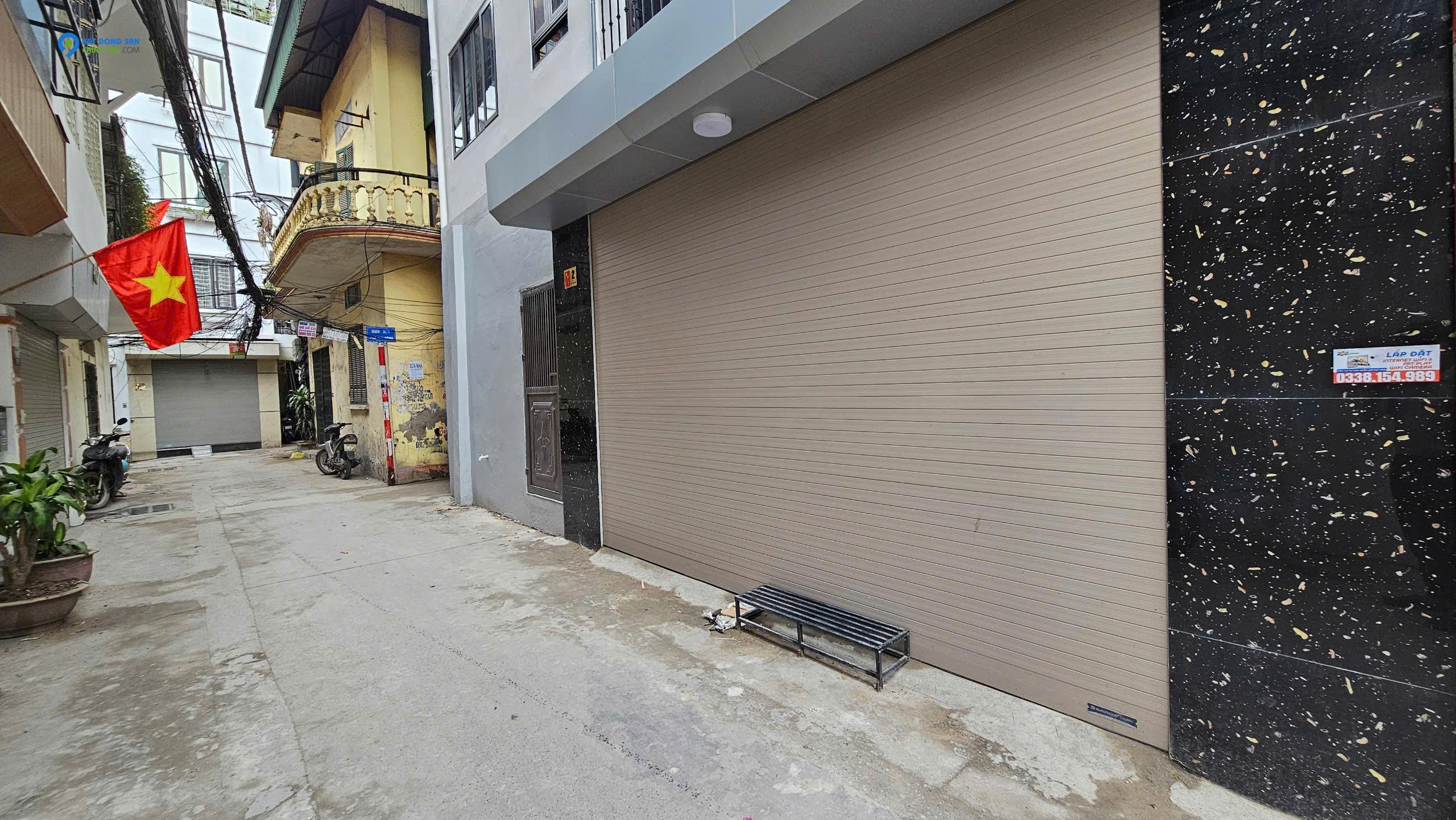 Phân lô Đền Lừ - Hoàng Mai 55m2, MT 10m x 4 tầng, lô góc 3 thoáng kinh doanh, ô tô tránh