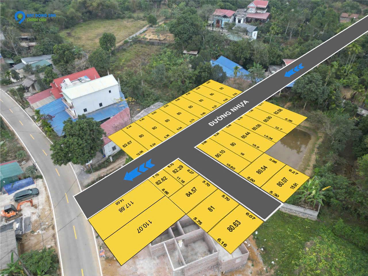 Quỹ đất vị trí đẹp tại Cao Dương - Lương Sơn- Lạc Thủy -