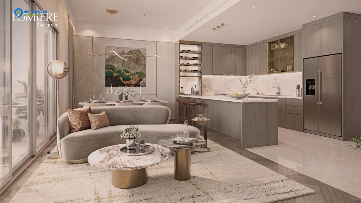 SMART CITY - LUMIÈRE Evergreen - Studio A1 - Tầng Thấp - Ban Công Đông Nam Chỉ 3,050 Bao Phí